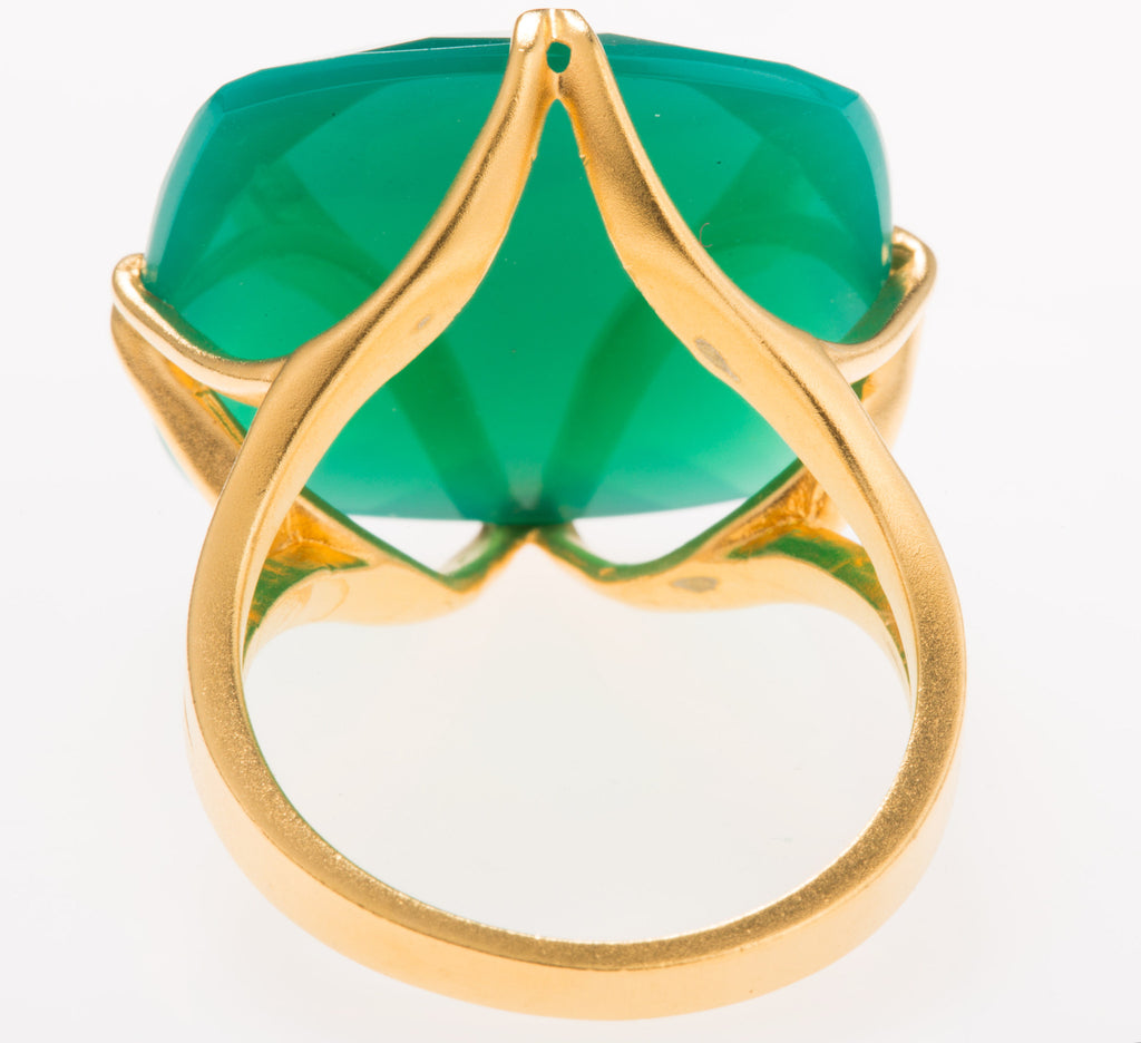 Madison Green Onyx Ring
